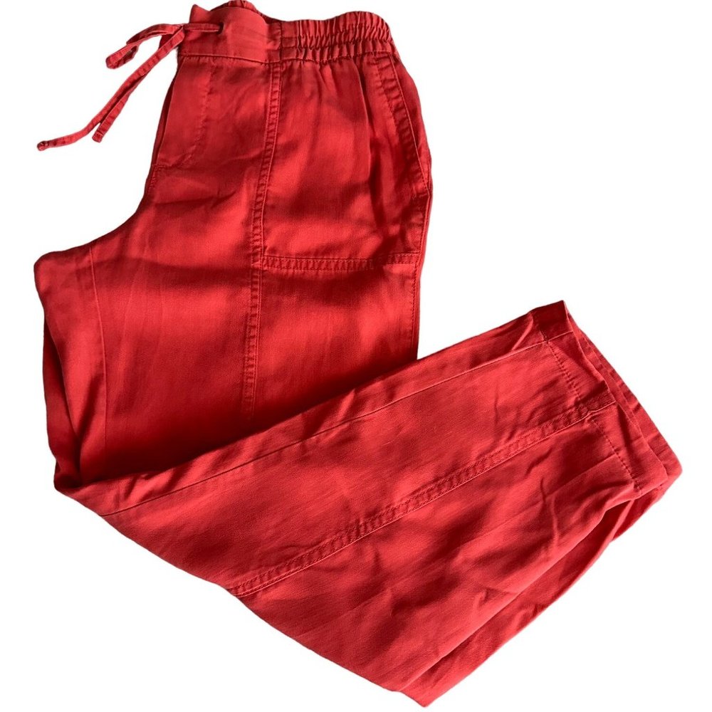 Old Navy High Waisted  Relaxed Women's Pants Size M Color Berry Sorbet